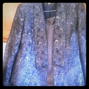 FIRM PRICING...3 piece evening suit by Kasper.